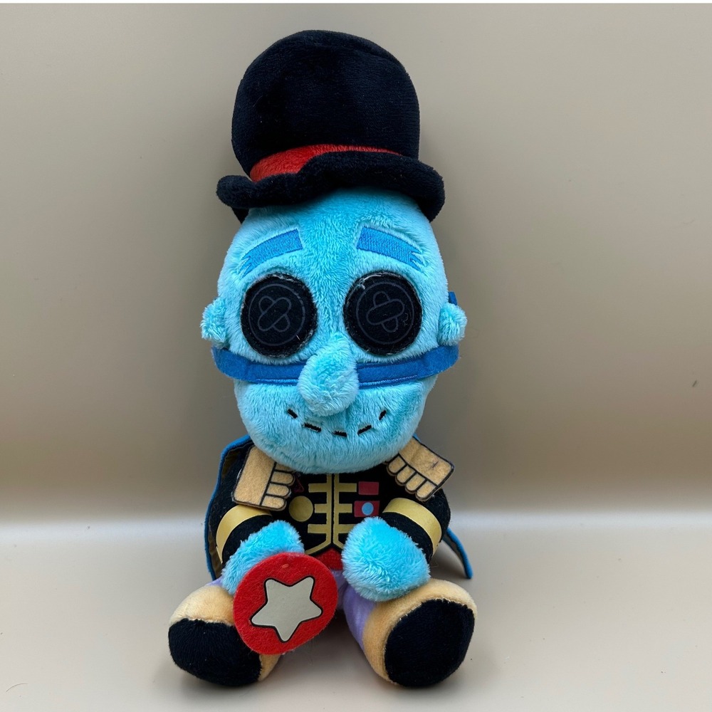 Coraline Mr Bobinsky Circus Plush Blue Button Eye Ringmaster Toy 9 Inch